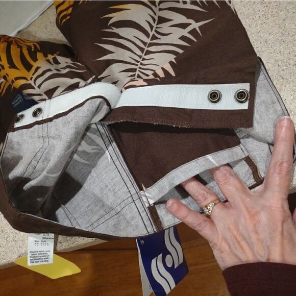 👍 Vintage Ocean Hawaiian Board Shorts Size XXS 23". NWT. K1 - Picture 8 of 8